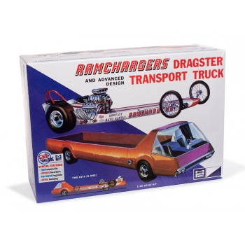 Plastikmodell – 1:25 Ramchargers Dragster & Transporter Truck – MPC970